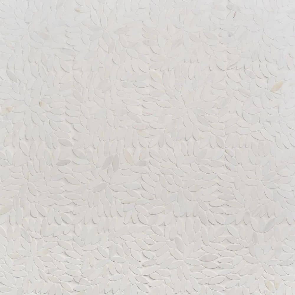 Countryside Flower Bianco Dolomite 11.81 in. x 11.81 in. Honed Marble Floor and Wall Tile (0.96 Sq. Ft. / Sheet) price history on PriceWatchPro