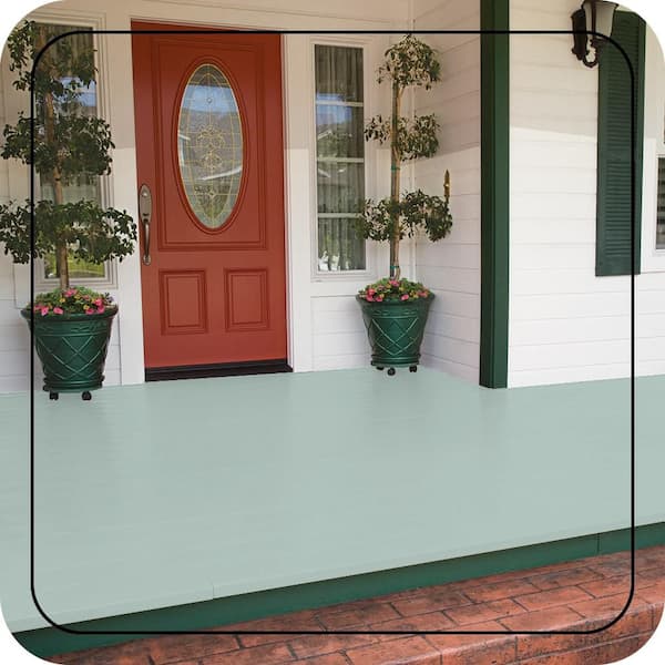1 gal. Home Decorators Collection #HDC-CT-26A Seaglass Gloss Enamel Interior/Exterior Porch and Patio Floor Paint