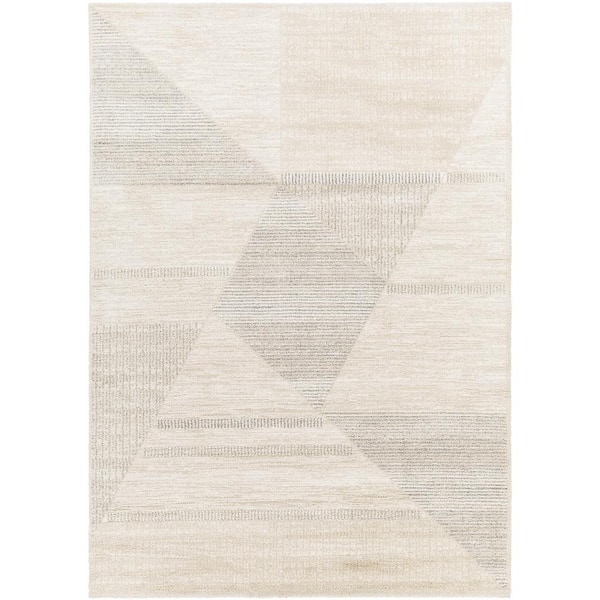 Artistic Weavers Nadja Gray Geometric 5 ft. x 7 ft. Indoor Area Rug
