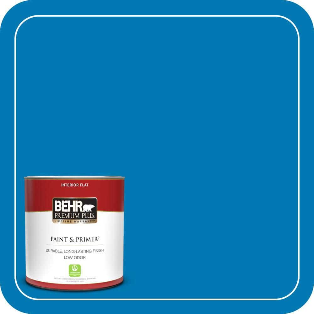1 qt. #P500-6 Deep River Flat Low Odor Interior Paint & Primer price history on PriceWatchPro
