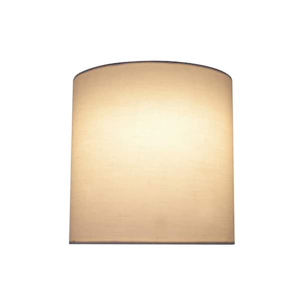 Aspen Creative Corporation 8 in. x 8 in. Off White Drum/Cylinder