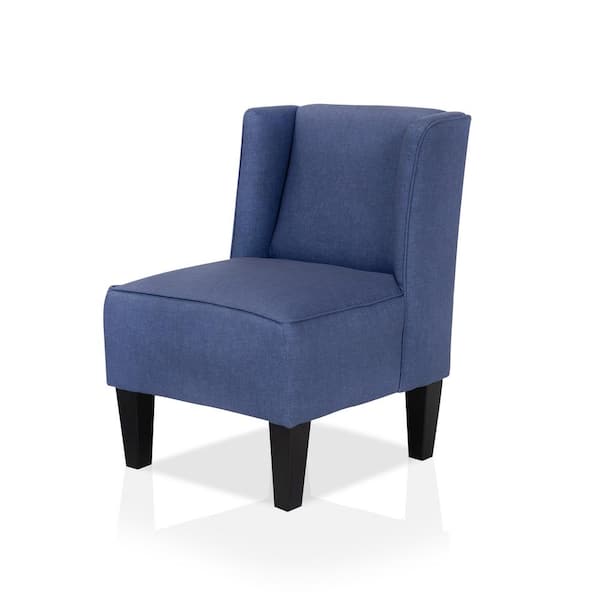 Furniture of America Bechlot Blue Upholstered Kids Chair