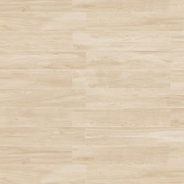 Plank Blonde 8 in. x 48 in Matte Porcelain Wood Look Wall and Floor Tile (18.08 sq. ft. /Case)