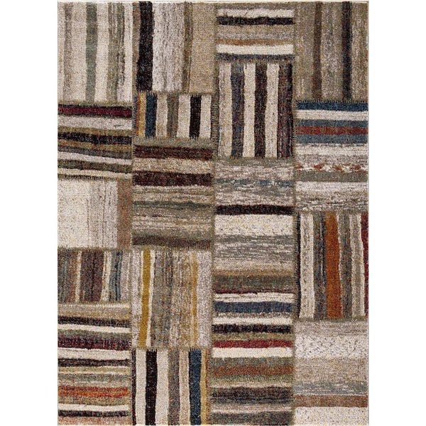 Diamond Urban Ivory 3 ft. x 5 ft. Area Rug