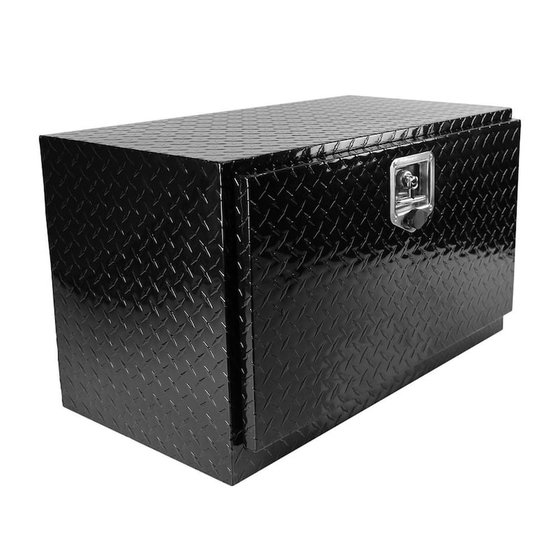 40 Gal. Aluminum Deck Box, Tool Box with Lock