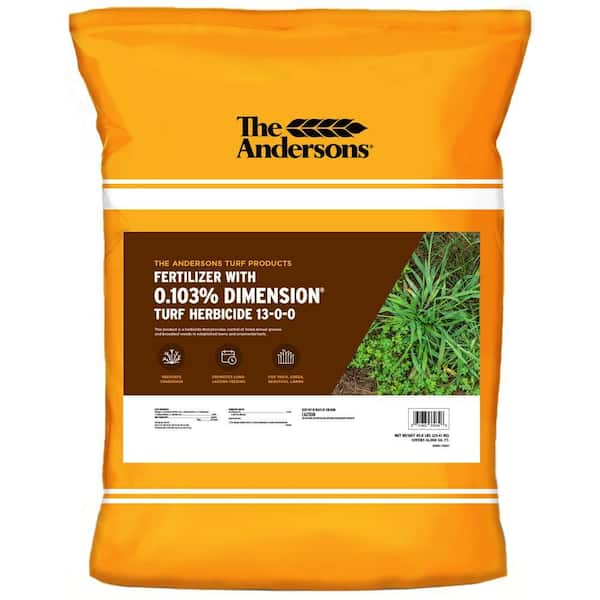 45 lbs. 16,000 sq. ft. 13-0-0 Lawn Fertilizer with 0.103% Dimension Pre-Emergent Weed Control