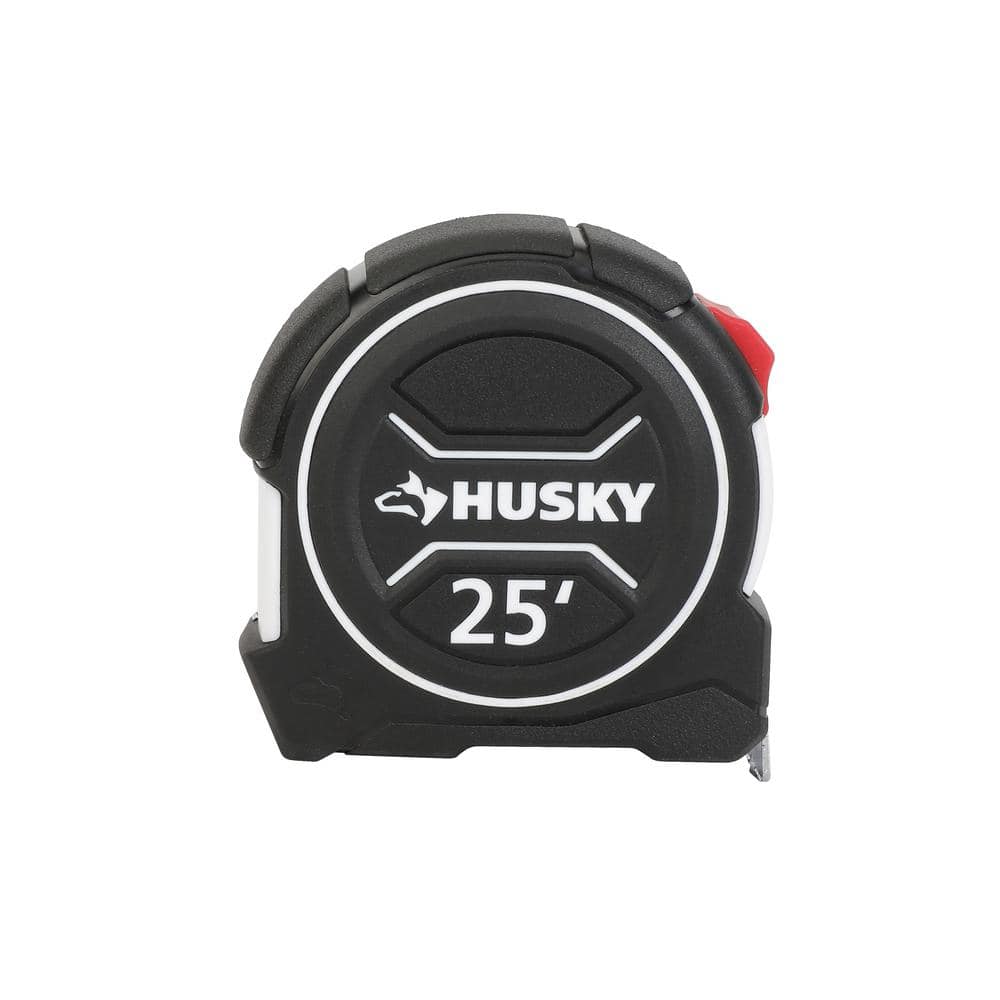 Husky HUSKY 25FT Tape Measure 90649 - The Home Depot