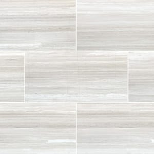 White Oak 6 in. x 24 in. Honed Marble Floor and Wall Tile (10 sq. ft./Case)