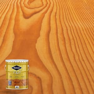 5 gal. F&P Golden Pine Exterior Wood Stain Finish and Preservative