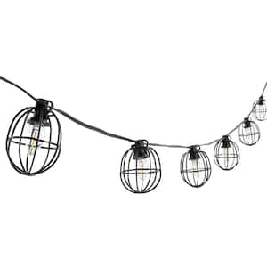 Garnet 10-Light 10 ft. Outdoor Plug-In Integrated LED Novelty String -Light