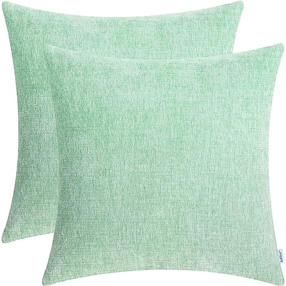 Outdoor Cozy Throw Pillow Covers Cases for Couch Sofa Home Decoration Solid