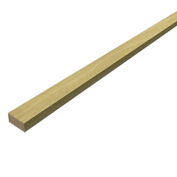 Sure-Wood Forest Products 1 in. x 2 in. x 8 ft. Poplar Board