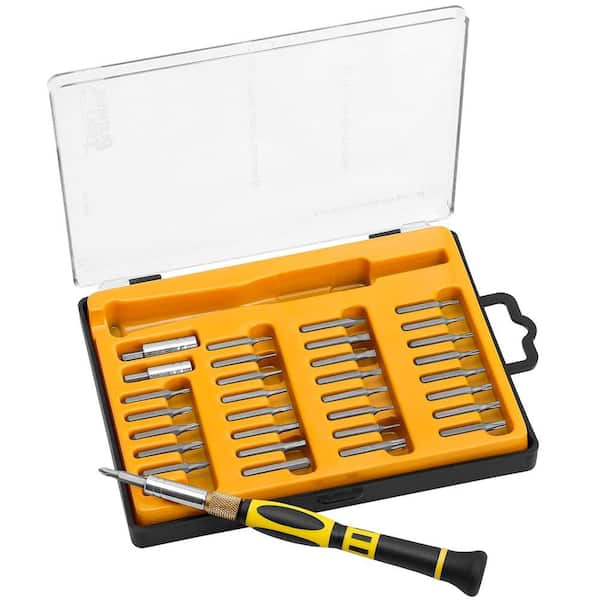WORKPRO 33PCS Precision Repair Tool Set Screwdrivers Craft Utility Knife  Tweezer