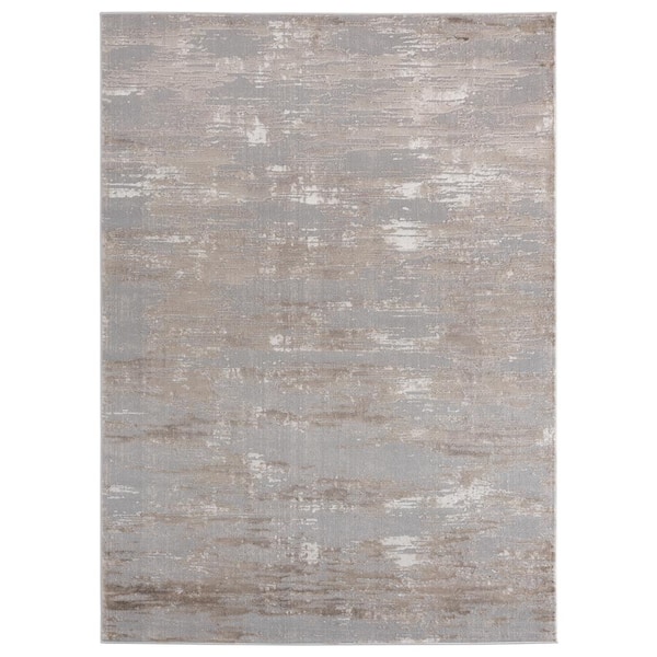 Cascades Salish Wheat 5 ft. 3 in. x 7 ft. 2 in. Area Rug