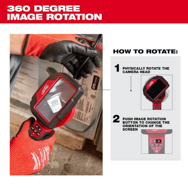 Milwaukee m12 inspection 2025 camera