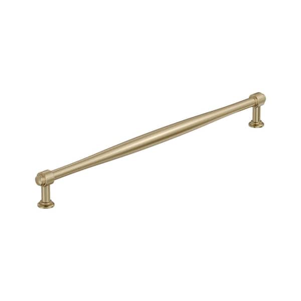Amerock Enlivity 18 in. (457mm) Center-to-Center Golden Champagne Classic Appliance Pull