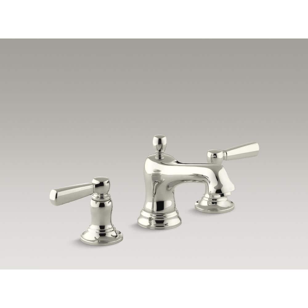 Bancroft Traditional Polished Nickel Widespread Bathroom Faucet