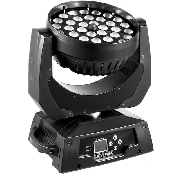 36 x 10 W LED Moving Head Stage Lights with RGB Beam Spot, DMX512 Control for Club Events, DJ Performances