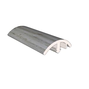 Windswept 0.51 in. Thick x 1.42 in. Wide x 72.05 in. Length Vinyl Overlap Reducer Molding