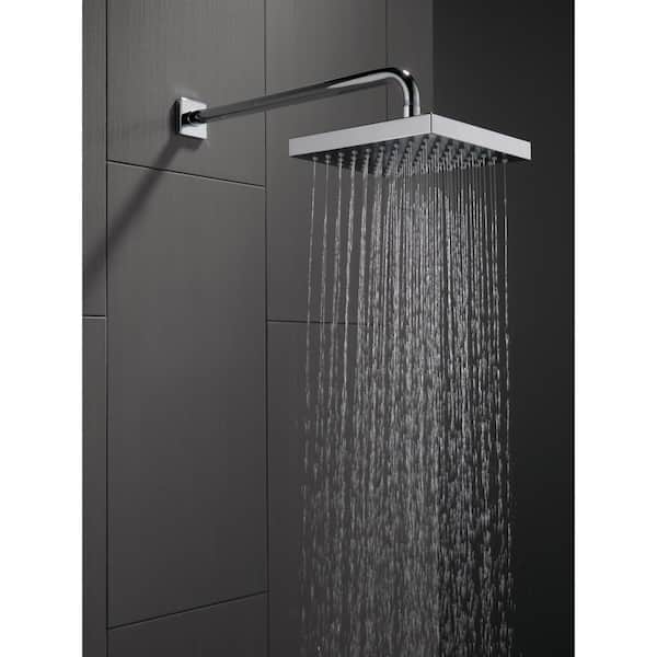 1-Spray Patterns 1.75 GPM 8 in. Wall Mount Fixed Shower Head in Chrome