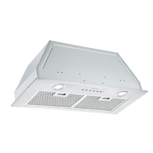BN628 28 in. 600 CFM Ducted Built-In Range Hood with LED in Stainless Steel