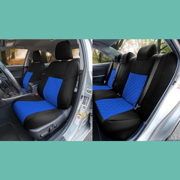 FH Group Neoprene Waterproof Custom Fit Seat Covers for 2012 - 2017 Toyota Camry LE to SE to XSE to XLE