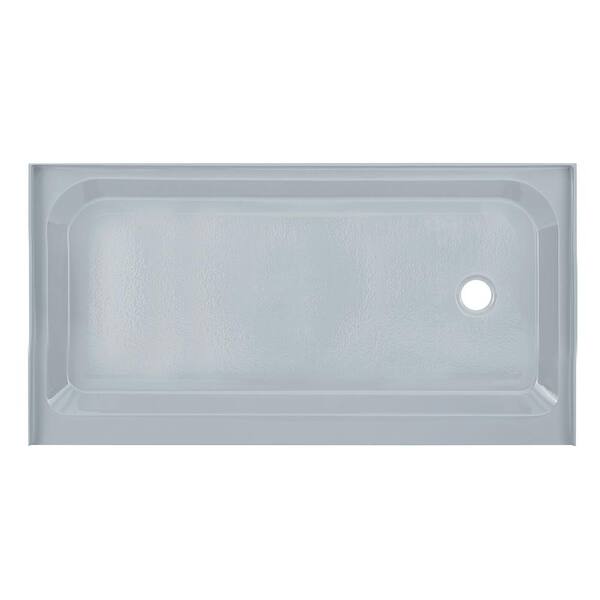 Swiss Madison Voltaire 60 in. L x 32 in. W Alcove Shower Pan Base with ...