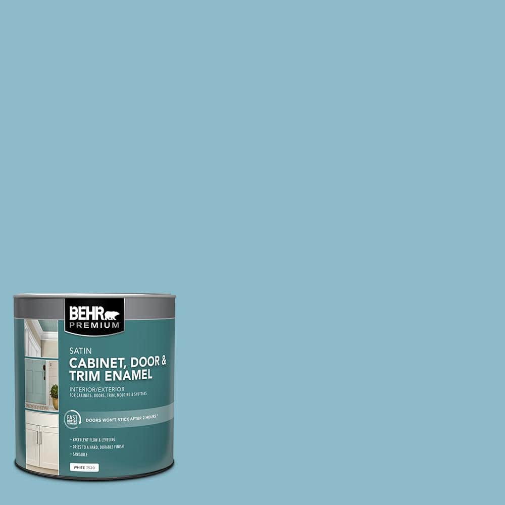 1 qt. #S460-3 Blue Echo Satin Enamel Interior/Exterior Cabinet, Door & Trim Paint price history on PriceWatchPro