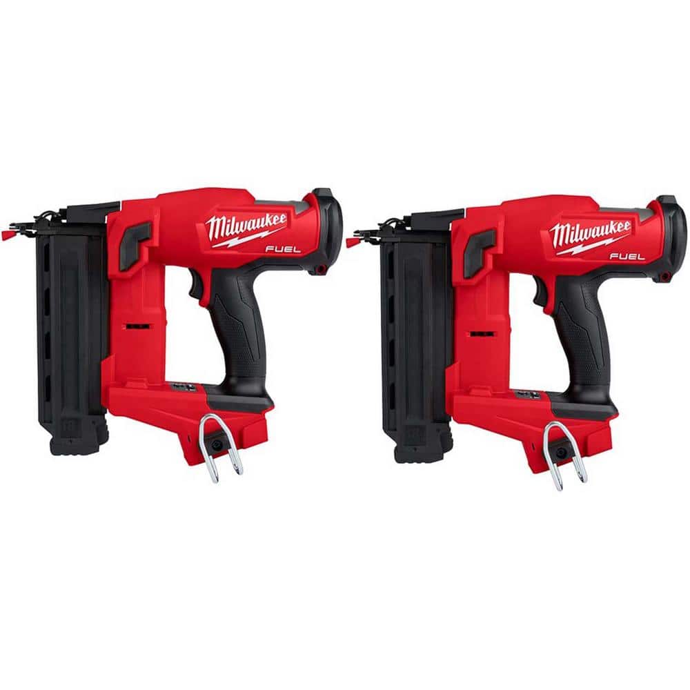 Have a question about Milwaukee M18 FUEL 18-Volt Lithium-Ion Brushless  Cordless Gen II 18-Gauge Brad Nailer Woodworking Kit (3-Tool) w/PACKOUT  Tool Box? - Pg 5 - The Home Depot