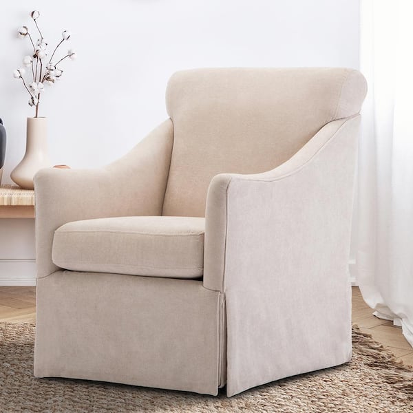 skirted swivel glider