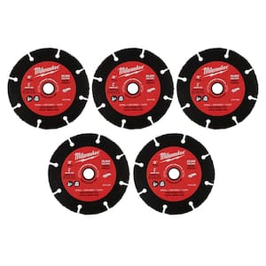 3 in. Carbide Abrasive Blade (5-Pack)