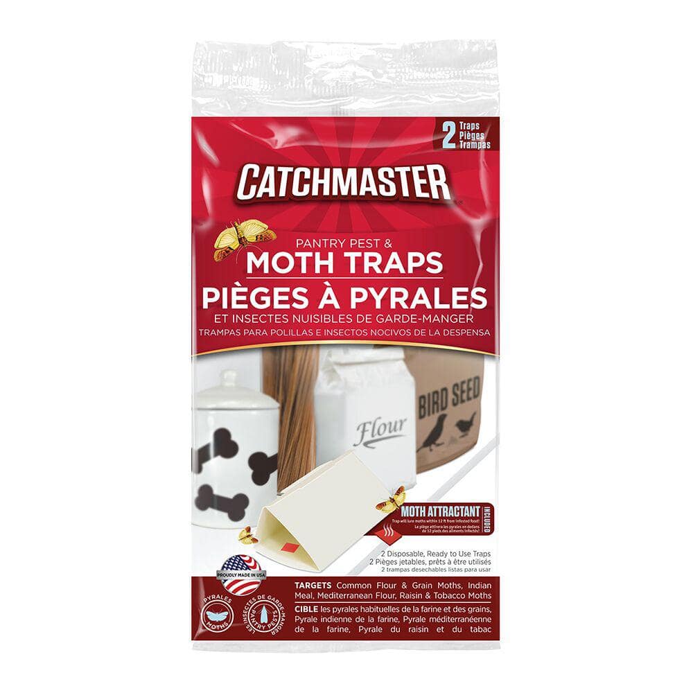 Clothing Moth Traps 6 Pack with Pheromones Prime, Clothes Moth