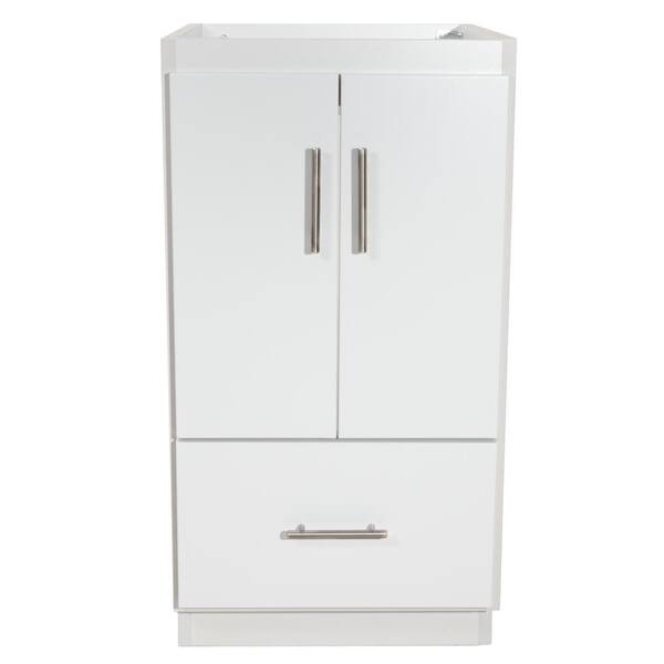 Simplicity by Strasser Slab 18 in. W x 21 in. D x 34.5 in. H Bath Vanity Cabinet without Top in Winterset