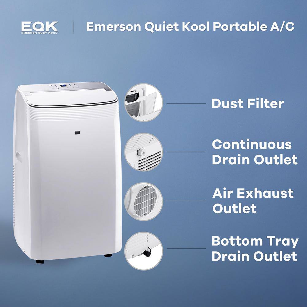 14000 BTU (10,000 BTU, DOE) Portable Air Conditioner, Dehumidifier