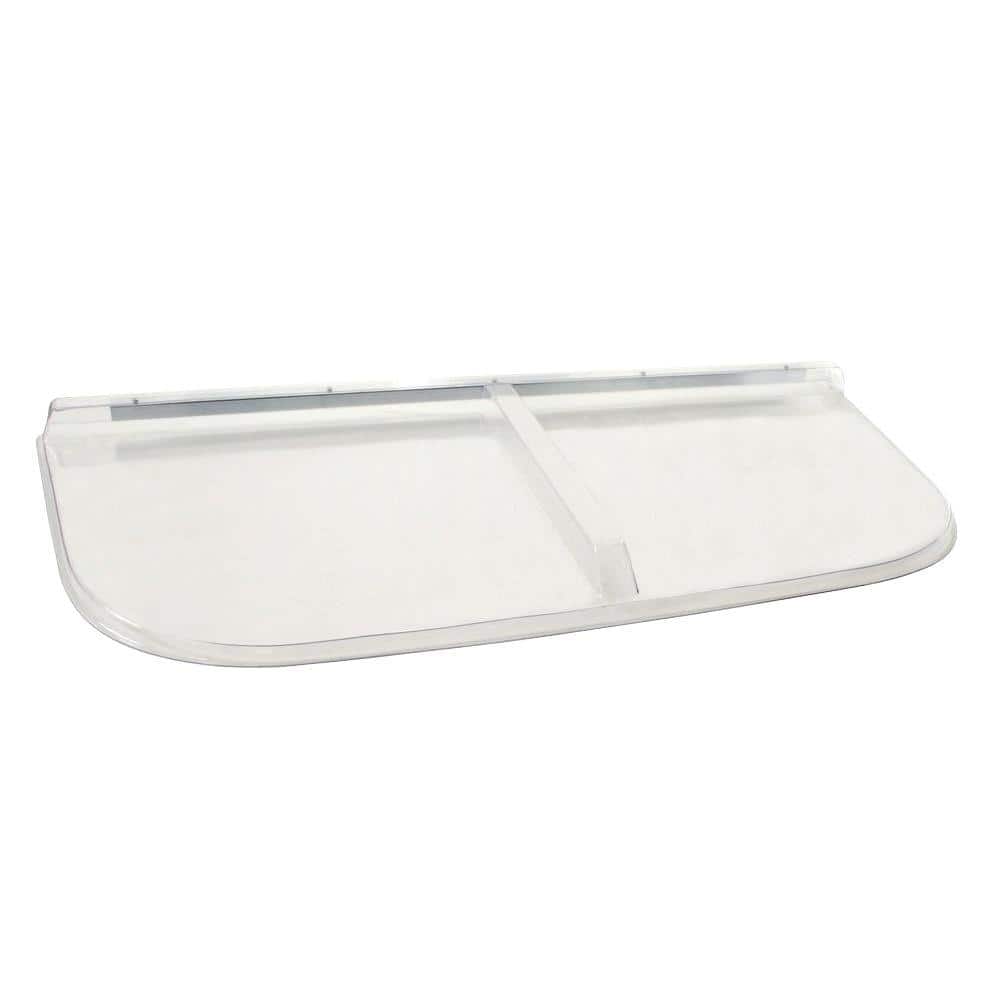 57 in. x 26 in. Polycarbonate U-Shape Window Well Cover price history on PriceWatchPro