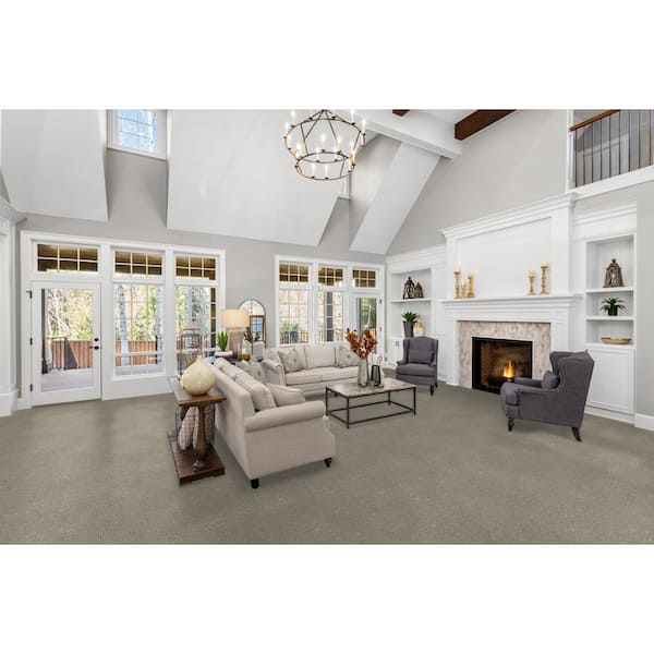 Bradmore I - Zeal - Beige 45 oz. SD Polyester Texture Installed Carpet