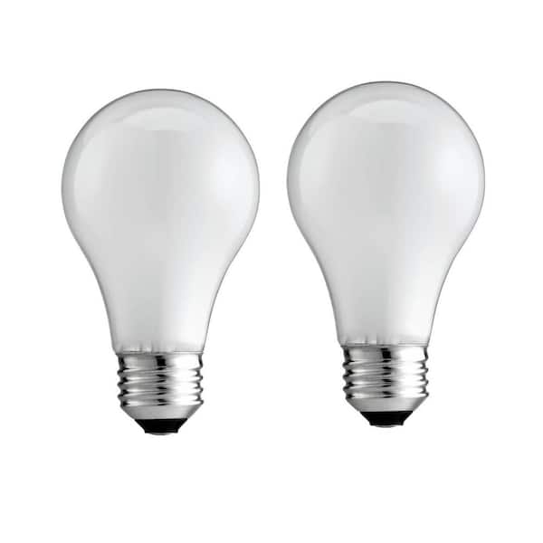 Philips 25-Watt A19 Dimmable DuraMax Long-Life Incandescent Light Bulb Soft White (2450K) (2-Pack)