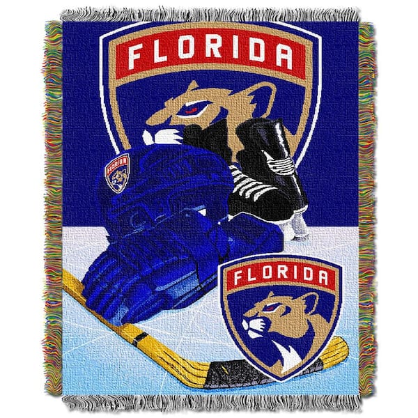 THE NORTHWEST GROUP Florida Panthers Polyester Throw Blanket