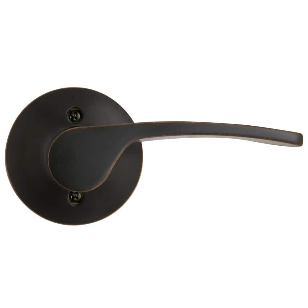 Kensington Aged Bronze Right Handed Dummy Door Lever