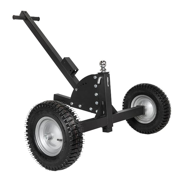 XtremepowerUS Adjustable 1500 lbs. Capacity Manual/Vehicle Pulling Trailer Dolly with 2 in. Hitch Ball