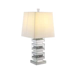 30 in. Clear Standard Light Bulb Bedside Table Lamp