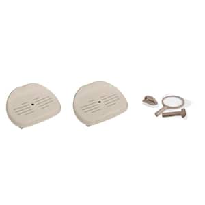 PureSpa Hot Tub and Pool Maintenance Kit and Removable Slip Resistant Seat (2-Pack)