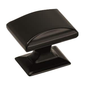 Candler 1-1/4 in. (32mm) Classic Black Bronze Rectangle Cabinet Knob