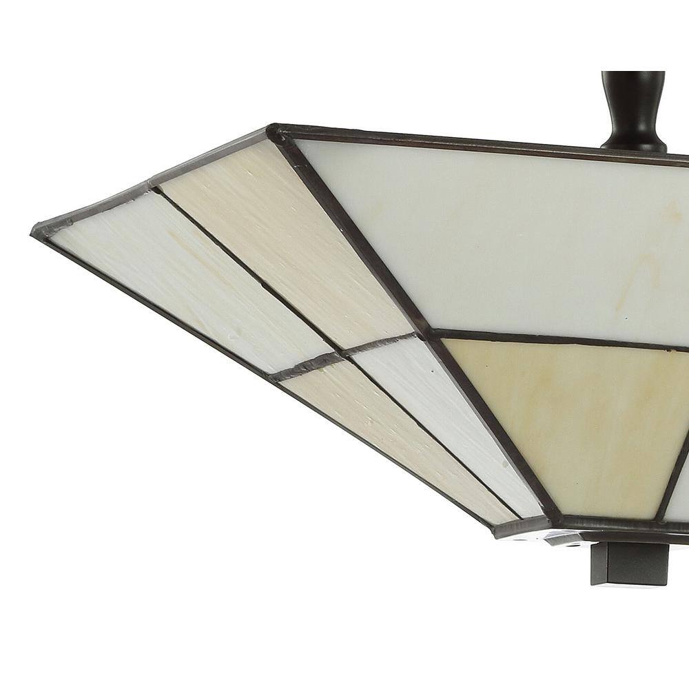 Elegant Cream Glass Drum LED Ceiling Flush Mount with Crystal Embellishment
