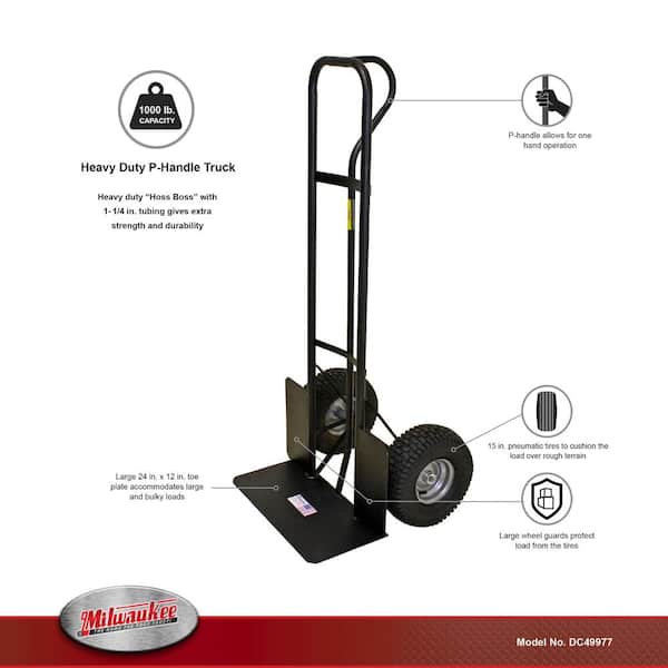 1000 lb. Capacity P-Handle Truck
