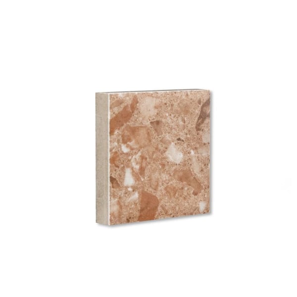 Riviera Taco Rojizo 2 in. x 2 in. Porcelain Floor and Wall Tile (0.5 sq. ft. /Pack)