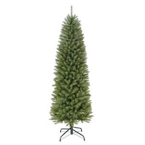 4 ft Fraser Fir Pencil Artificial Christmas Tree Metal Stand Green