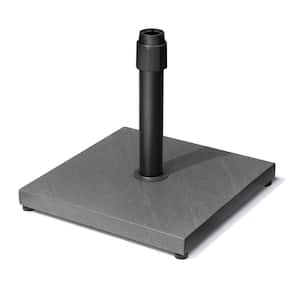 45 lbs. Patio Umbrella Base Heavy-Duty Outdoor Patio Umbrella Base in Gray