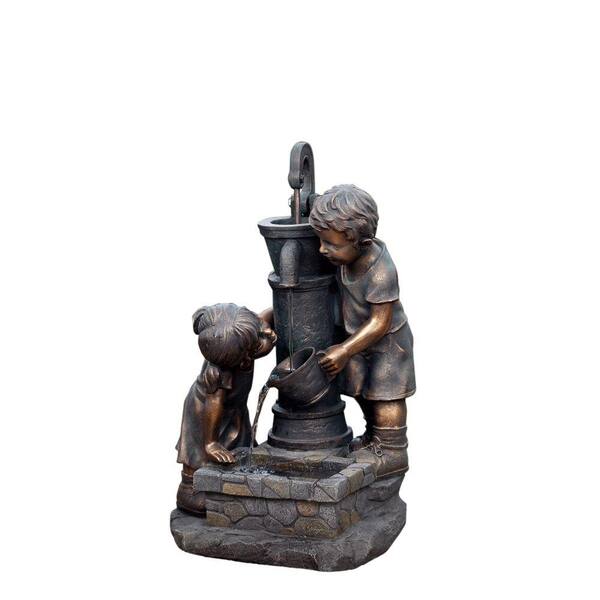 Jeco Water Pump and Kids Water Fountain with LED Light