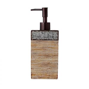 Farmhouse Crate Freestanding Lotion / Soap Dispenser in Natural